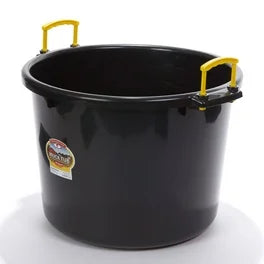 MUCK TUB  70 QUART BLACK