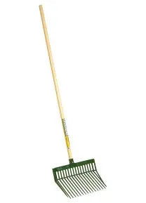 DURA FORK PLASTIC - GREEN