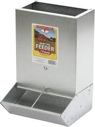 HOG FEEDER 2-HOLE METAL