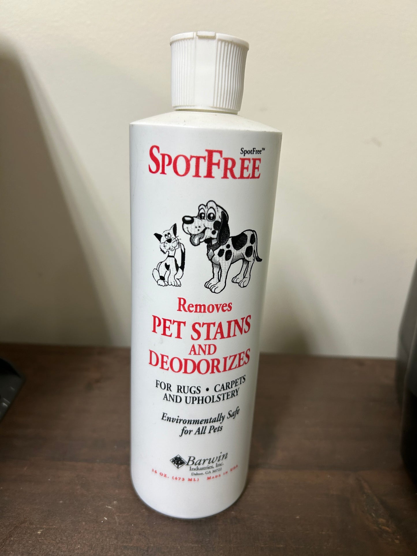 SPOT FREE PET STAIN REMOVER