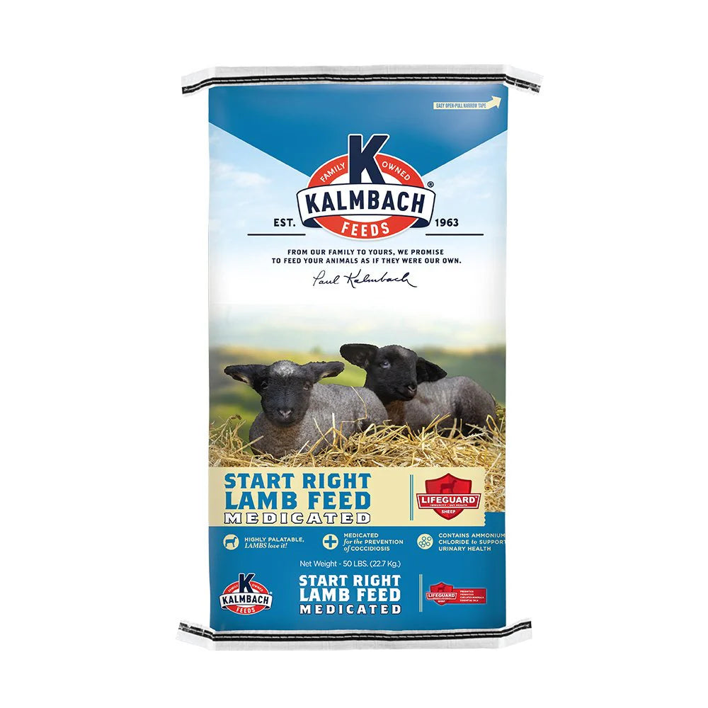 16% START RIGHT LAMB DEVELOPER PELLET 50#