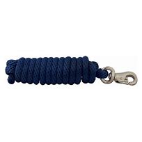 LEAD ROPE 10' POLY W/BULL SNAP NAVY