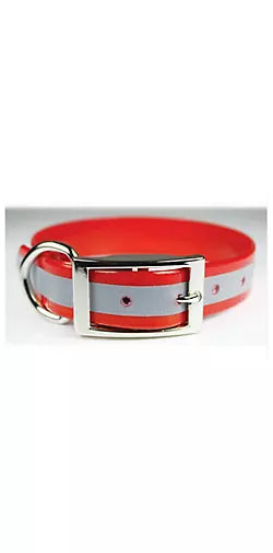 REFLECTIVE SUNGLO DOG COLLAR 1"