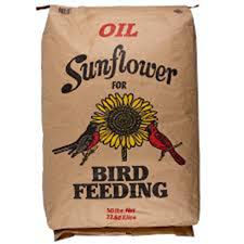 BLACK OIL SUNFLOWER BIRD SEED 25#