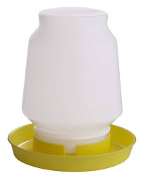 POULTRY FOUNT COMPLETE 1 GALLON YELLOW