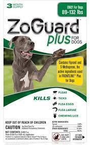 ZOGUARD PLUS 89-132 DOGS